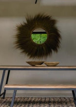 Download image to view Gallery, Pyöreä Boho -peili