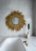 Download image to view Gallery, Pyöreä Boho -peili