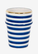 Download image to view Gallery, Raidallinen keramiikkamuki kultasomistein (TILAUSTUOTE)